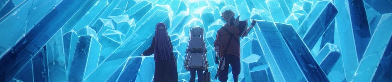 Cena do anime Frieren: Beyond Journey’s End