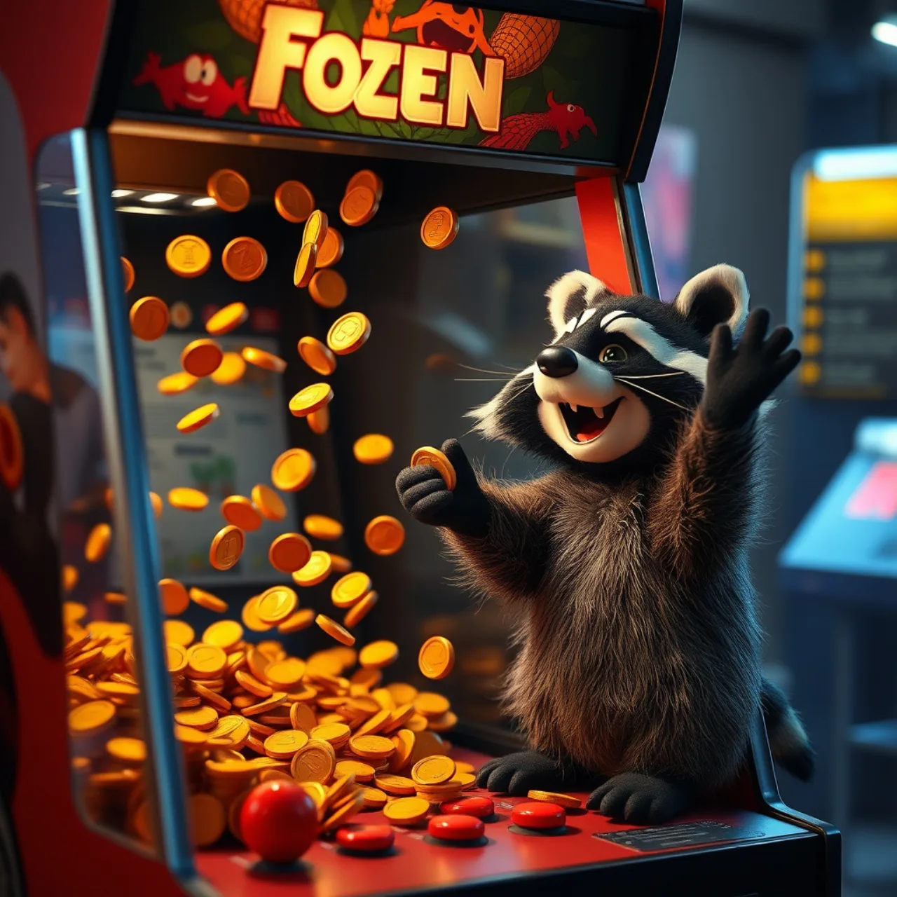 Imagem ilustrativa: RACCOIN: Coin Pusher Roguelike chega ao Xbox Series X|S neste outono