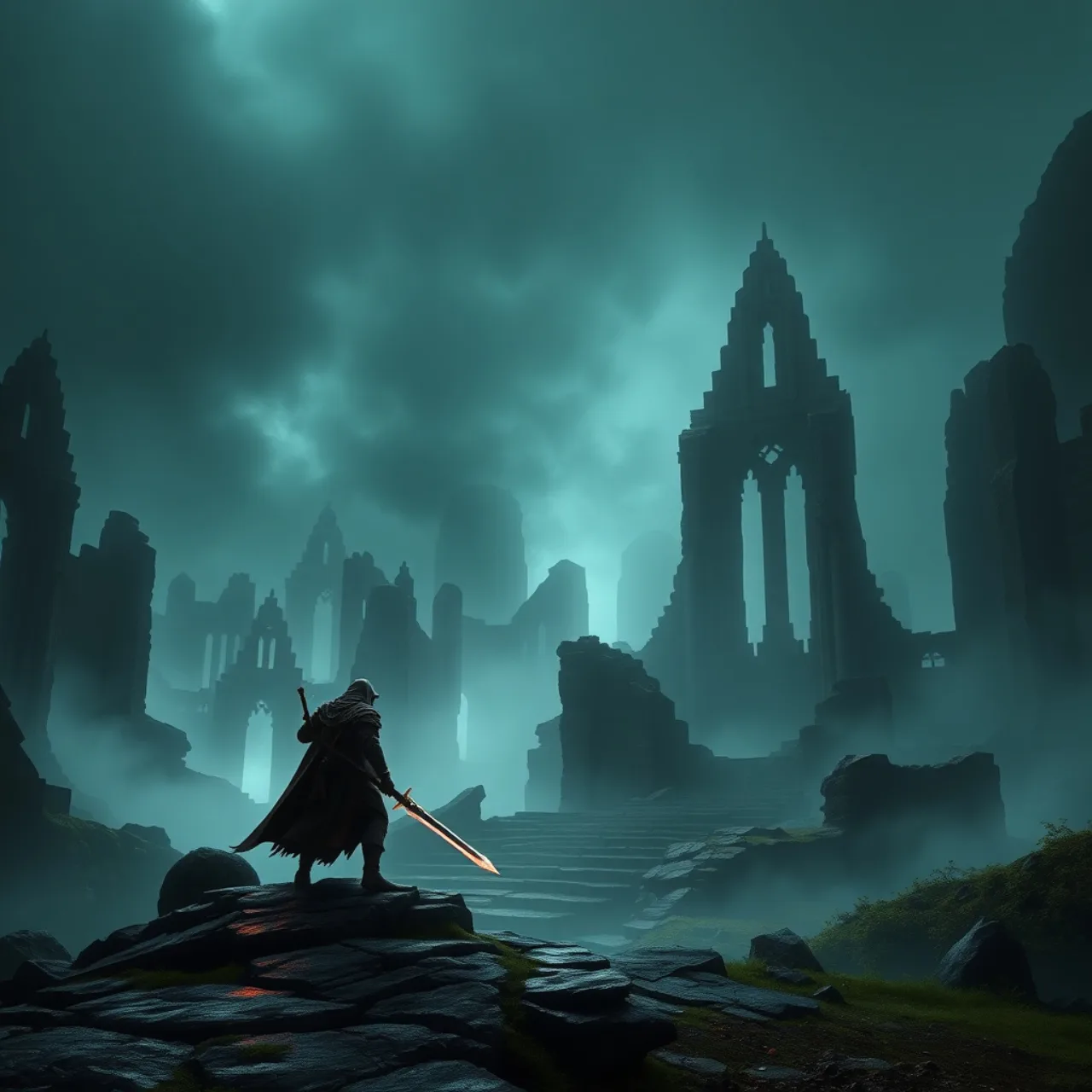 Imagem ilustrativa: Mistfall Hunter chega ao Xbox Game Pass: o que o RPG dark fantasy oferece?
