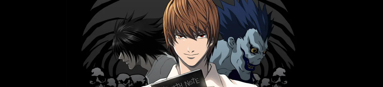 Cena do anime Death Note