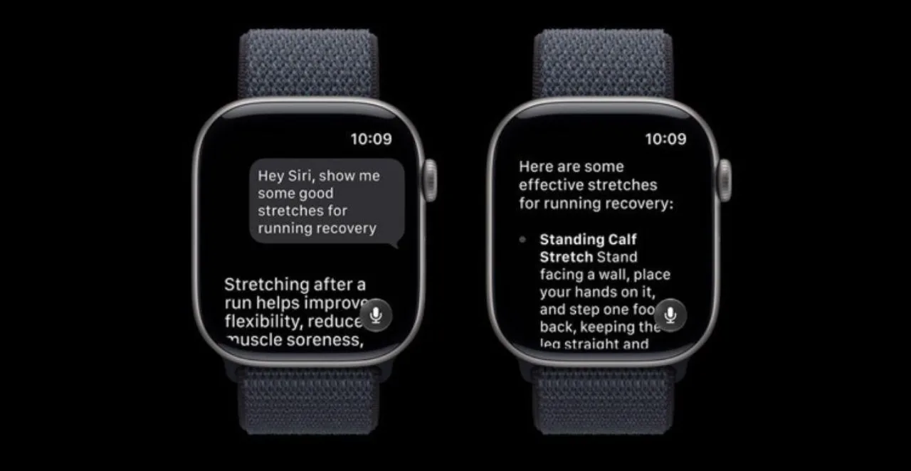 Imagem ilustrativa: Apple Watch Series 10 recebe watchOS 27 com Siri AI
