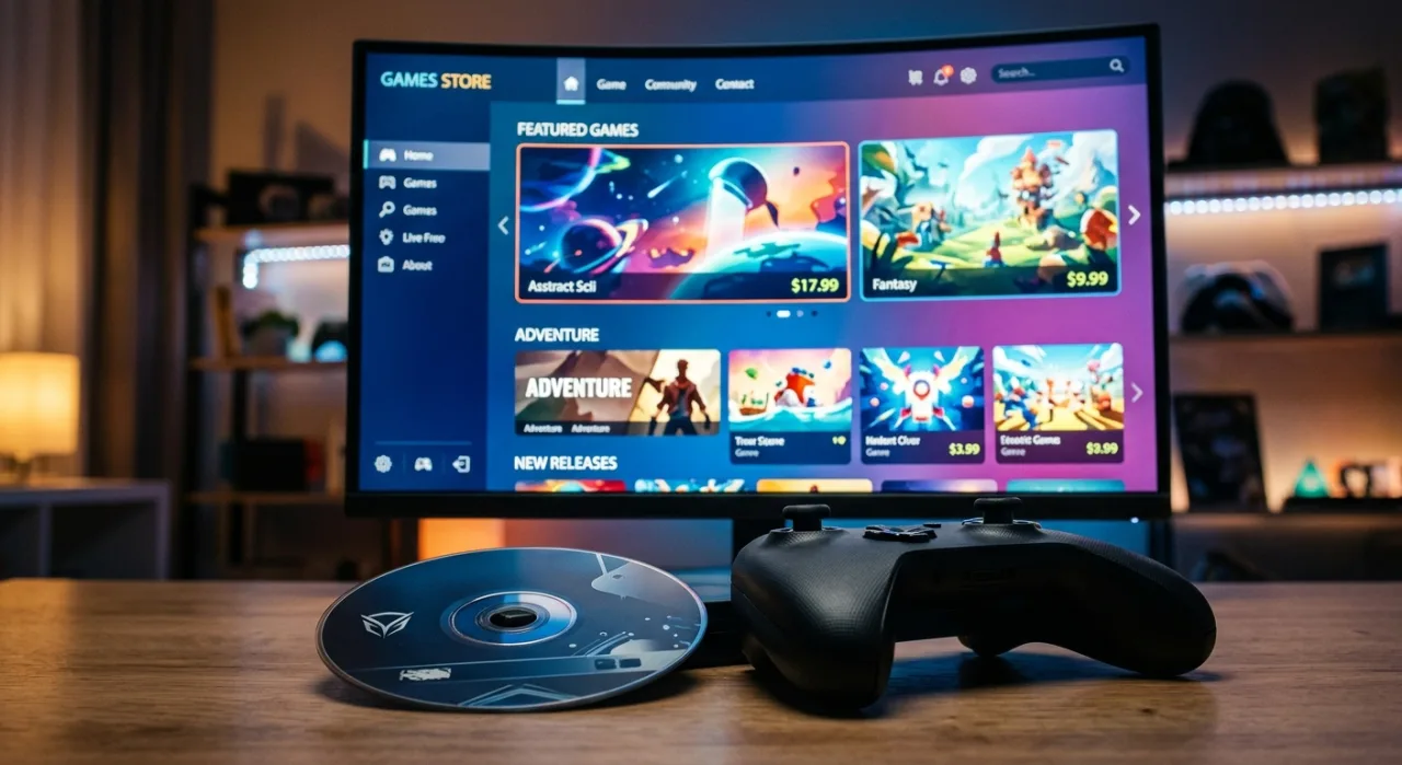 Imagem ilustrativa: Xbox Disc to Digital: jogos descontinuados reaparecem – por quê?