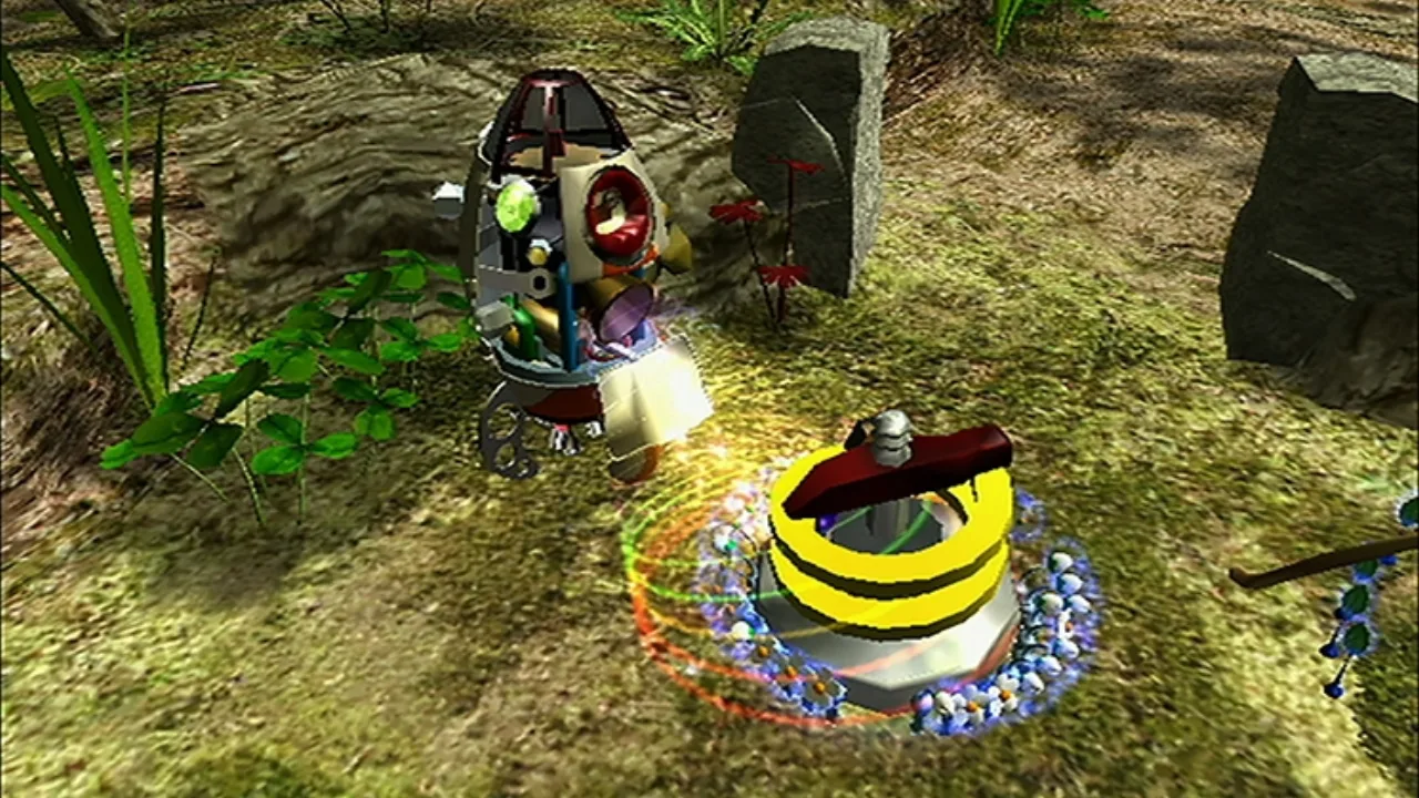 Cena do jogo Pikmin