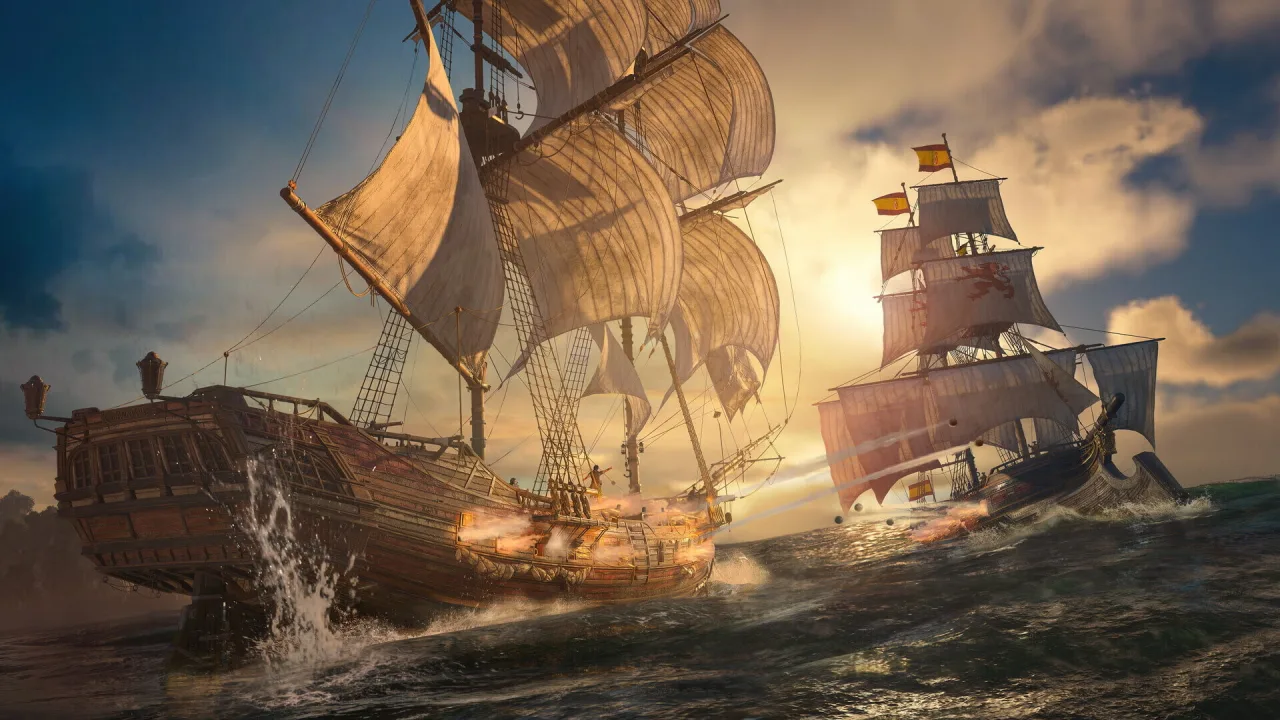 Cena do jogo Assassin's Creed: Black Flag Resynced