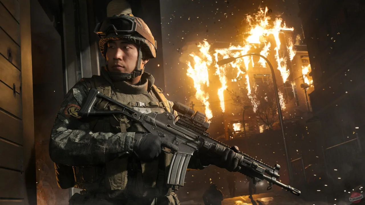 Cena do jogo Call of Duty: Modern Warfare 4