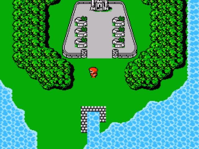 Cena do jogo Final Fantasy