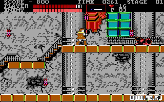 Cena do jogo Castlevania