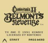 Cena do jogo Castlevania: Belmont's Curse
