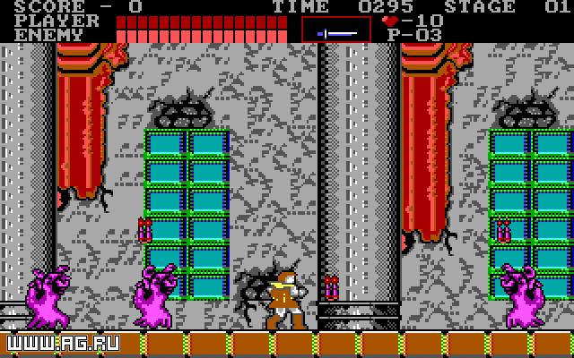 Cena do jogo Castlevania