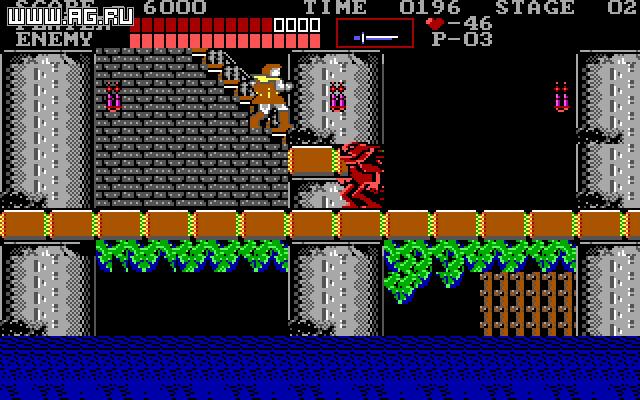 Cena do jogo Castlevania