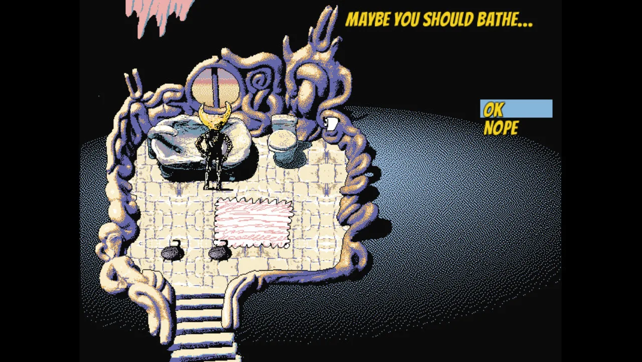 Cena do jogo Hylics