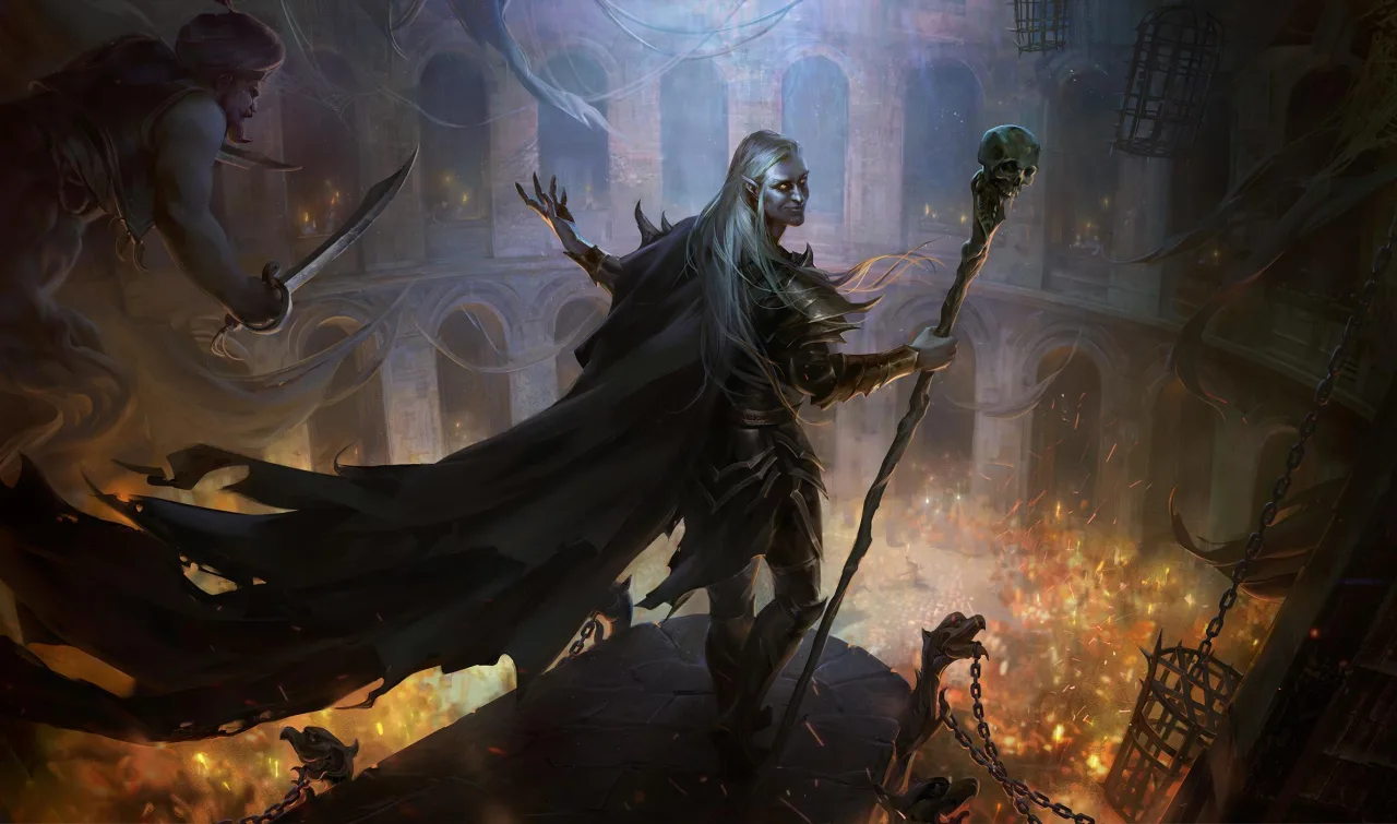 Cena do jogo Baldur's Gate
