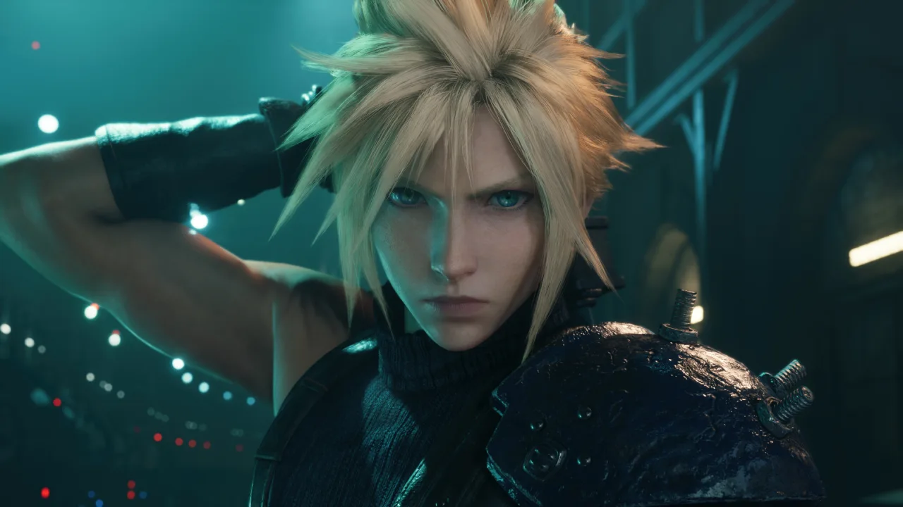 Cena do jogo Final Fantasy VII Remake Intergrade