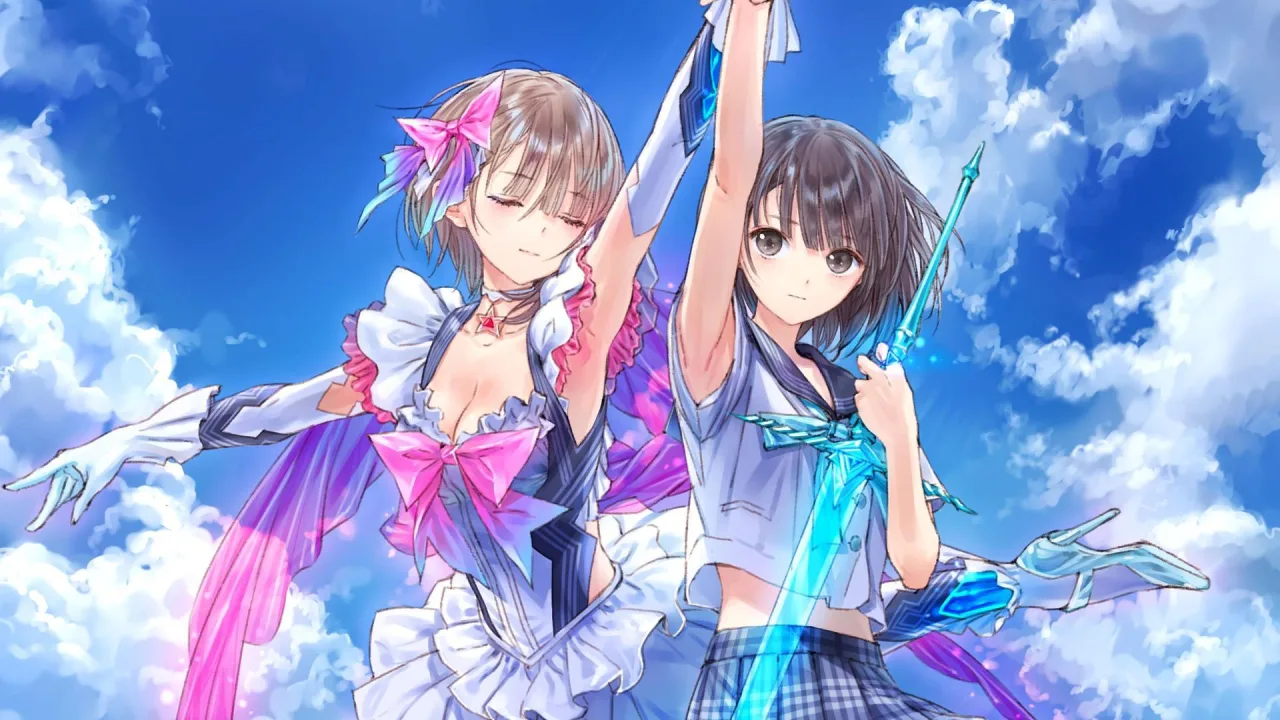 Cena do jogo Blue Reflection