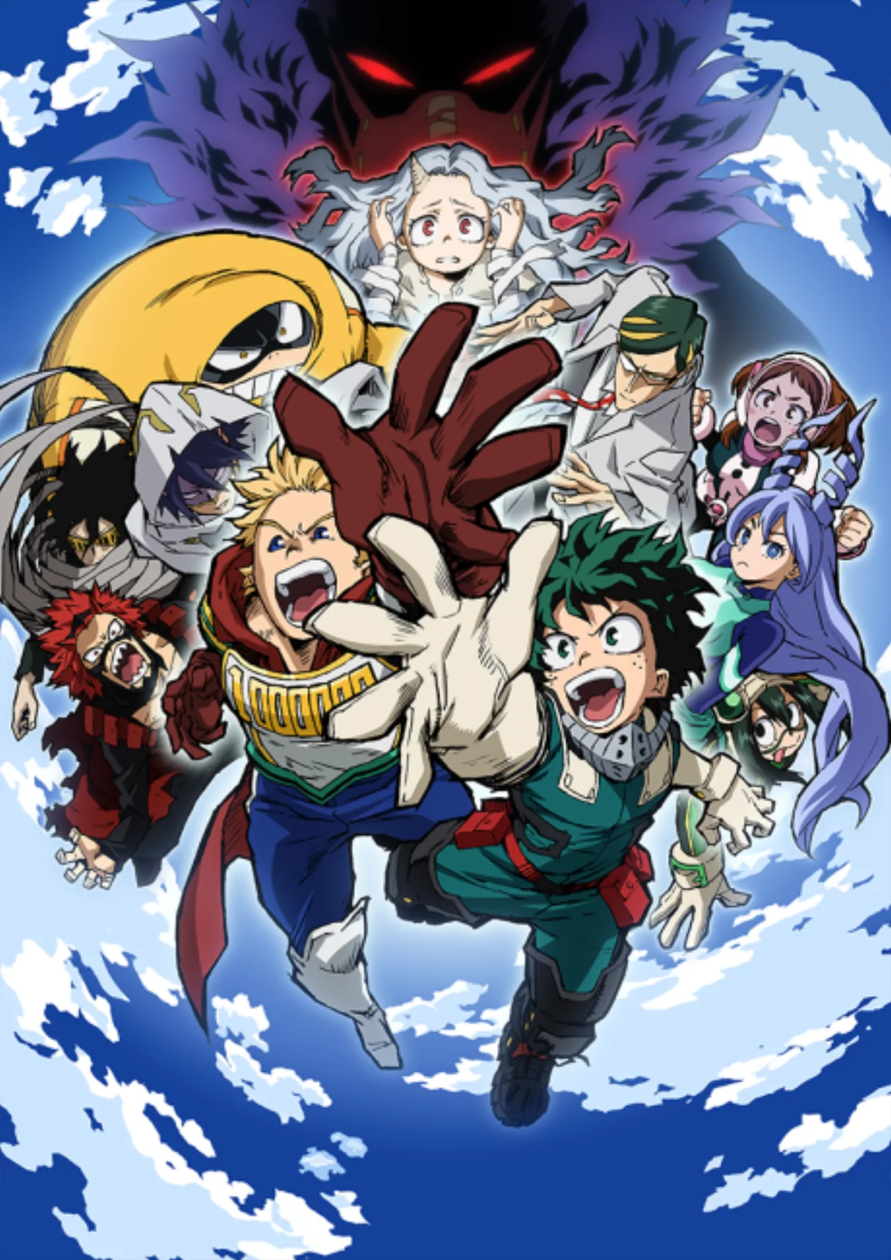 Cena do anime My Hero Academia