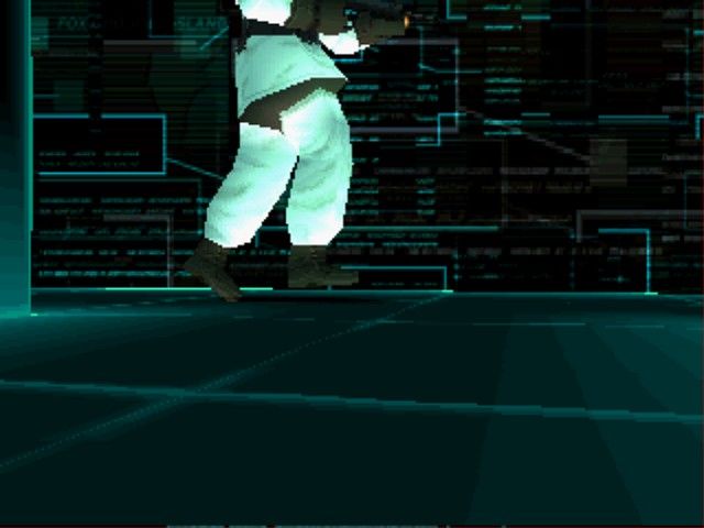 Cena do jogo Metal Gear Solid