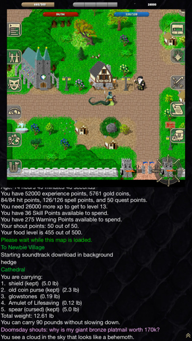 Cena do jogo Wyvern