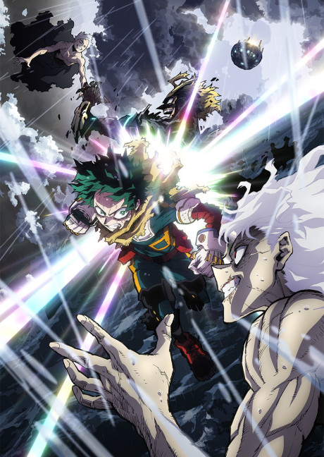 Cena do anime My Hero Academia