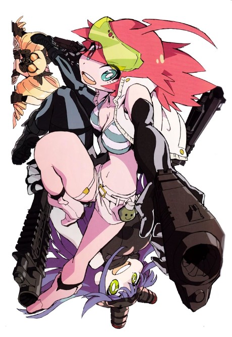 Cena do anime Studio TRIGGER