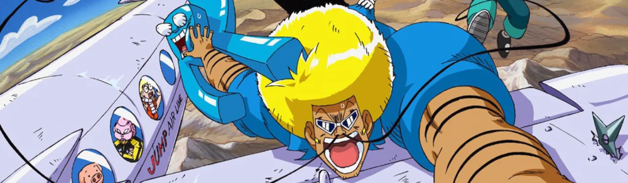 Cena do anime Bobobo-bo Bo-bobo