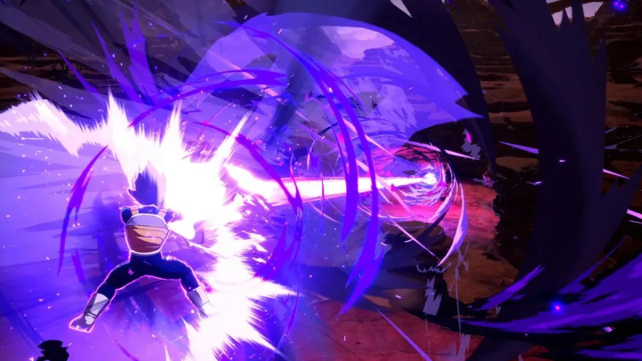 Cena do jogo Dragon Ball: Sparking! ZERO