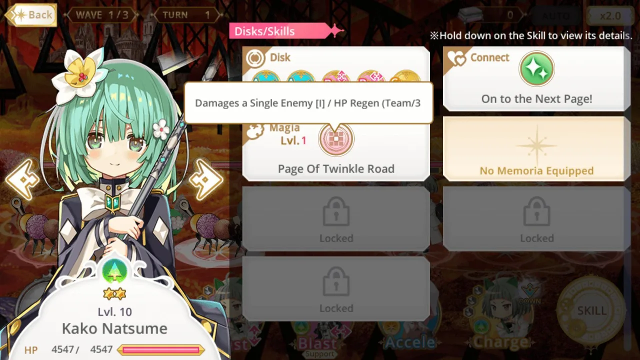Cena do jogo Puella Magi Madoka Magica