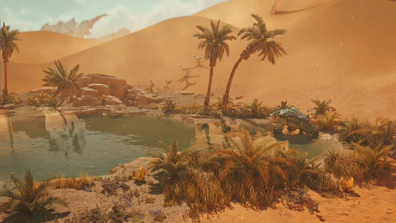 Cena do jogo Monster Hunter Wilds