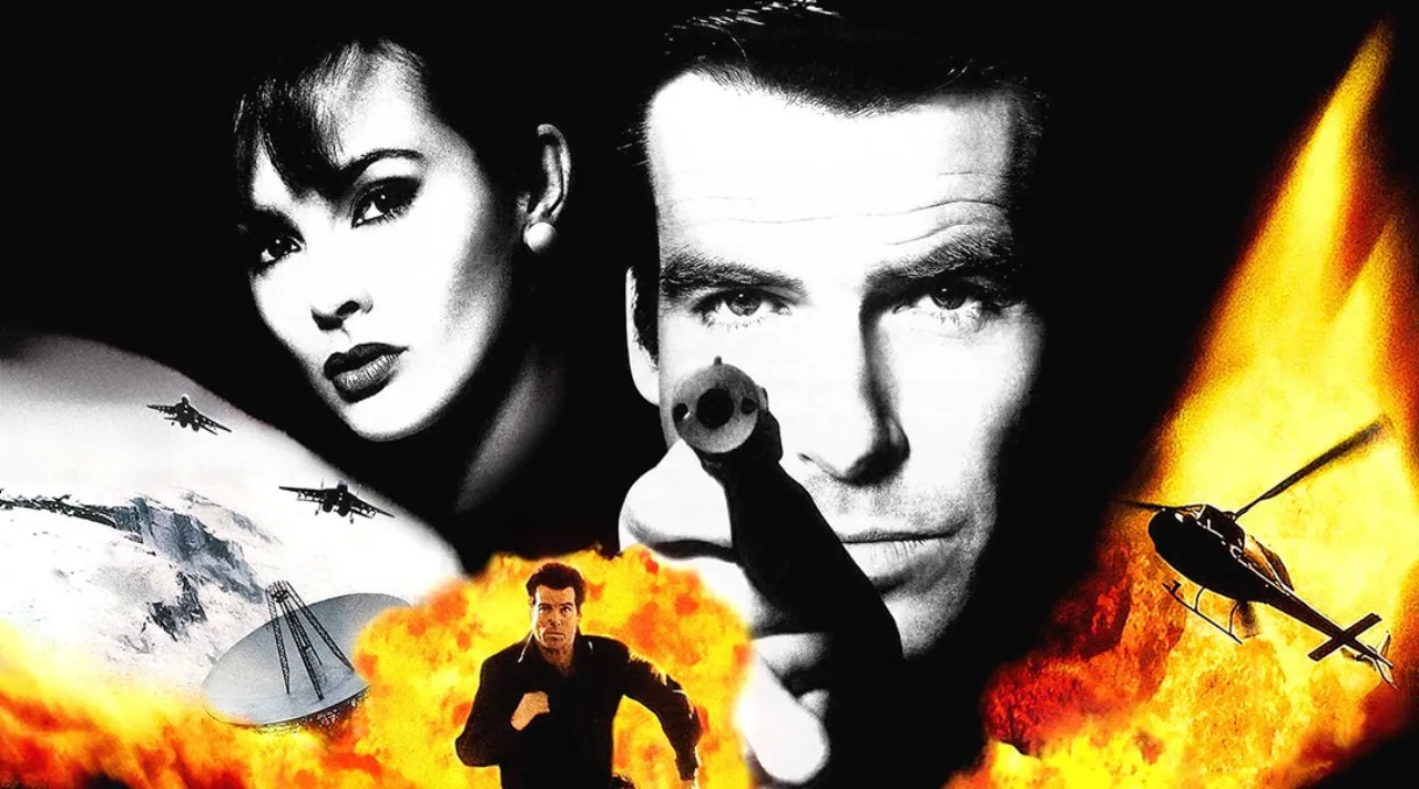 Cena do jogo GoldenEye 007