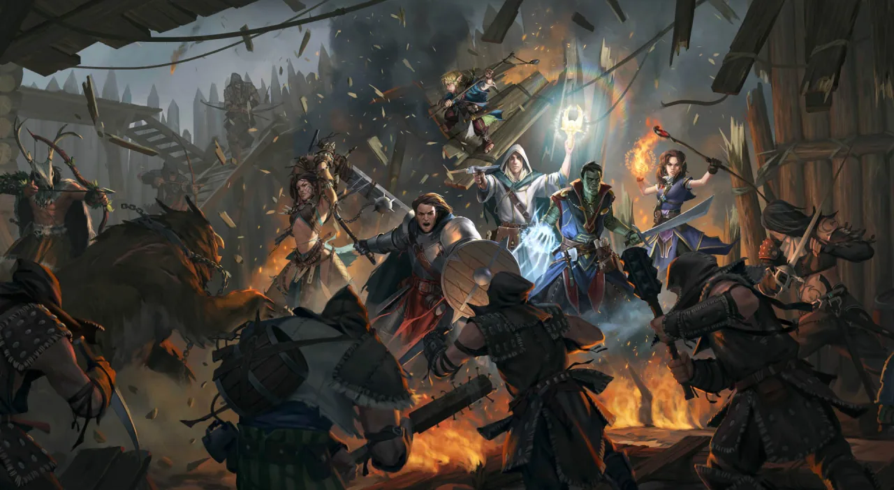 Cena do jogo The Pathfinder
