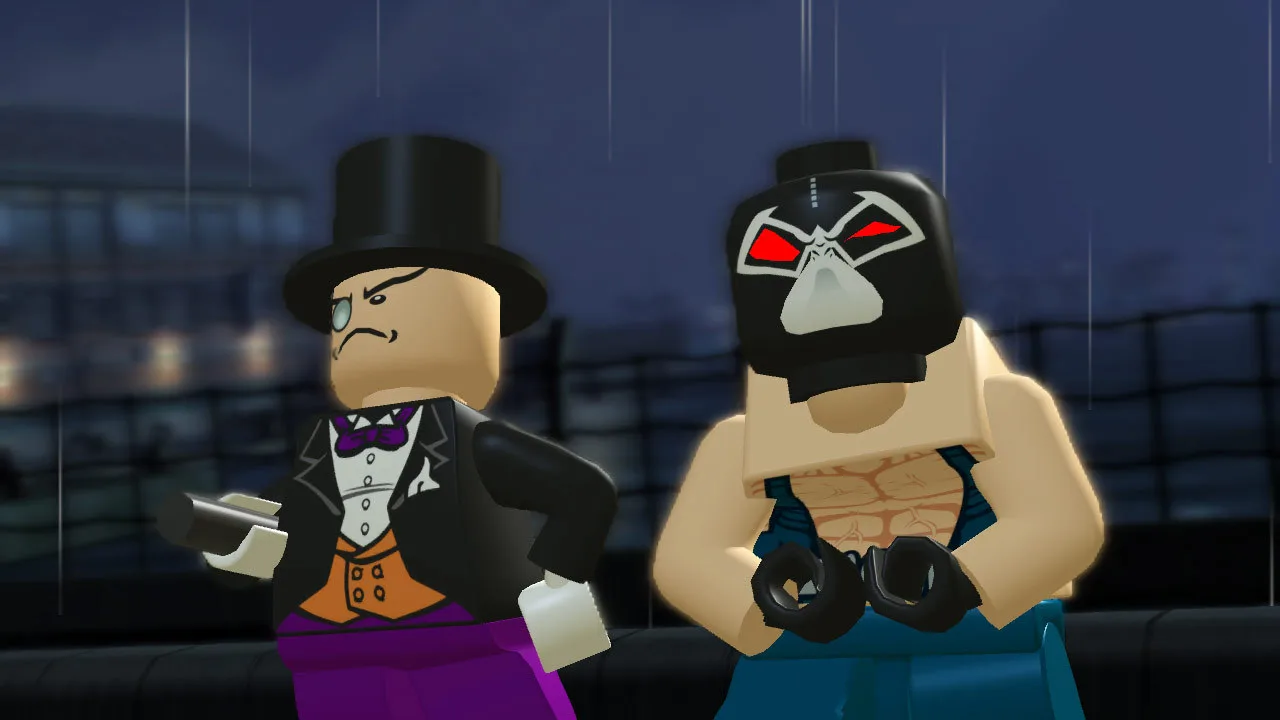 Cena do jogo LEGO Batman: Legacy of the Dark Knight