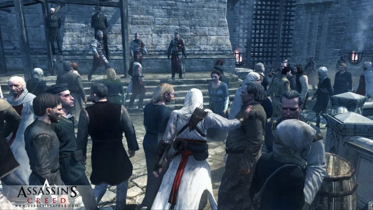 Cena do jogo Assassin's Creed
