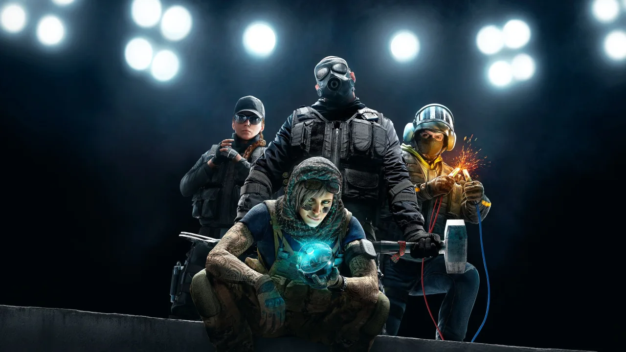 Cena do jogo Rainbow Six Siege
