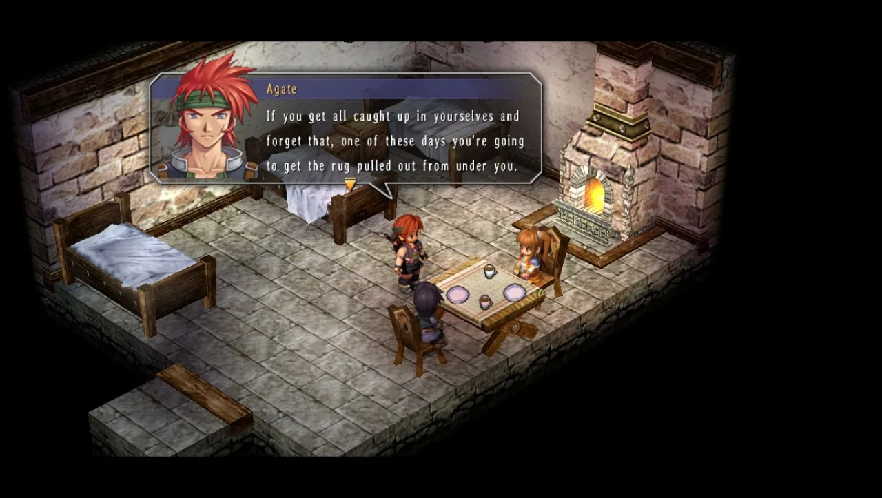 Cena do jogo Trails in the Sky