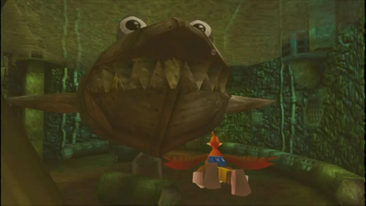Cena do jogo Banjo-Kazooie