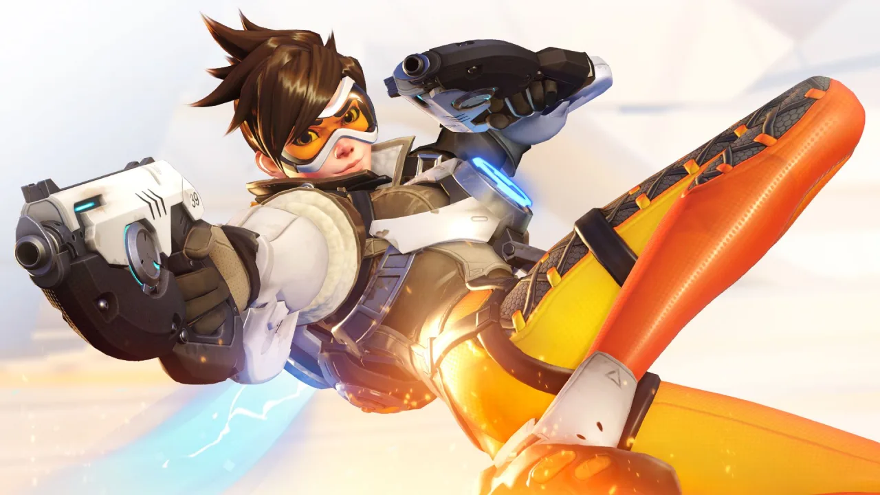 Cena do jogo Overwatch