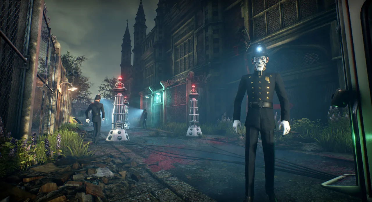 Cena do jogo We Happy Few