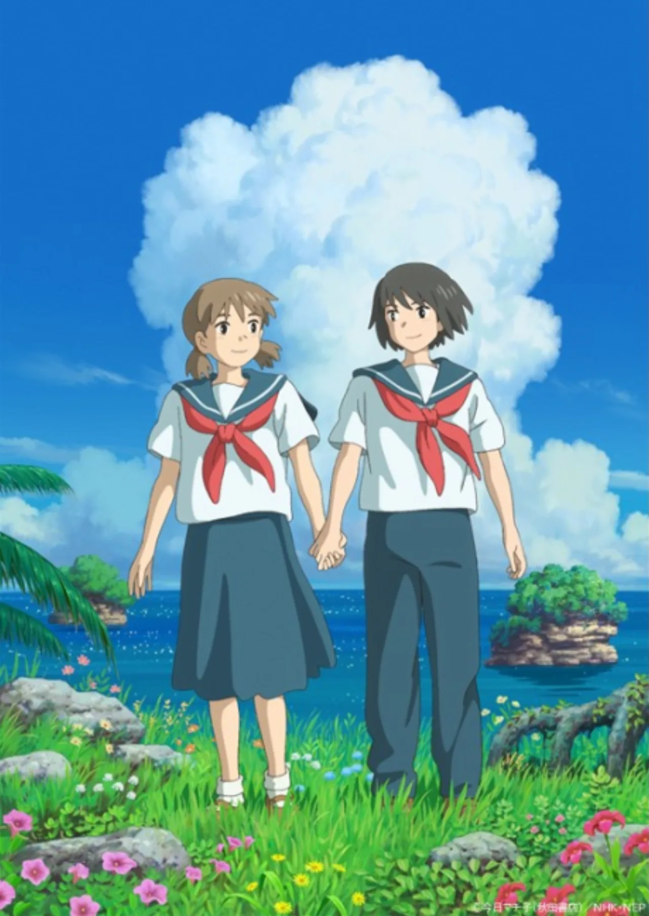 Cena do anime Cocoon – One Summer of Girlhood