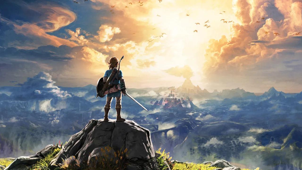 Cena do jogo The Legend of Zelda: Breath of the Wild