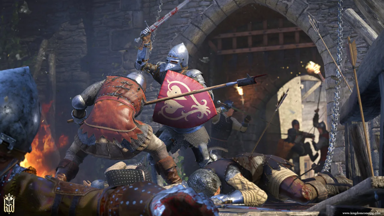Cena do jogo Kingdom Come: Deliverance
