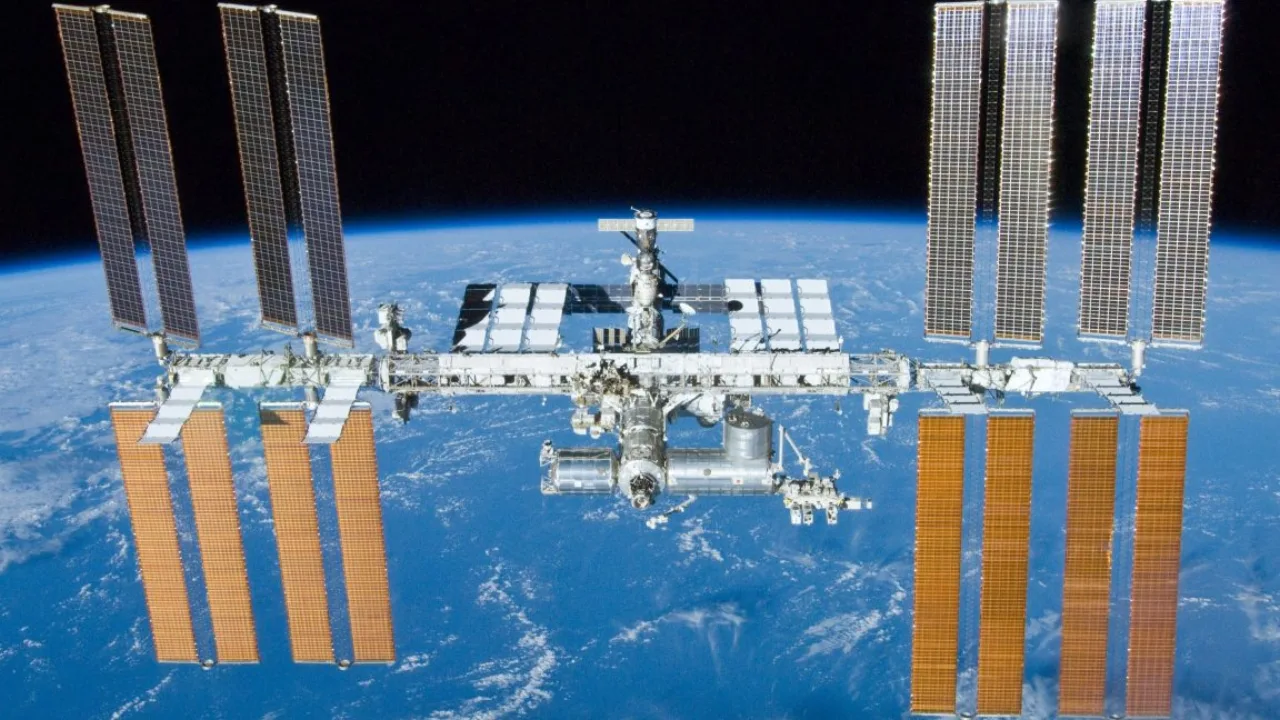 Imagem ilustrativa: Estação Espacial Internacional registra novo vazamento no módulo russo