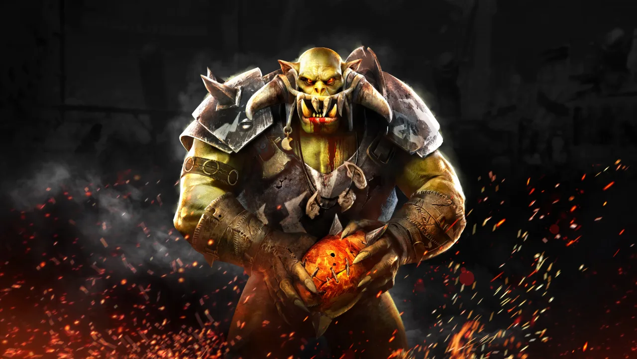 Cena do jogo Blood Bowl 3