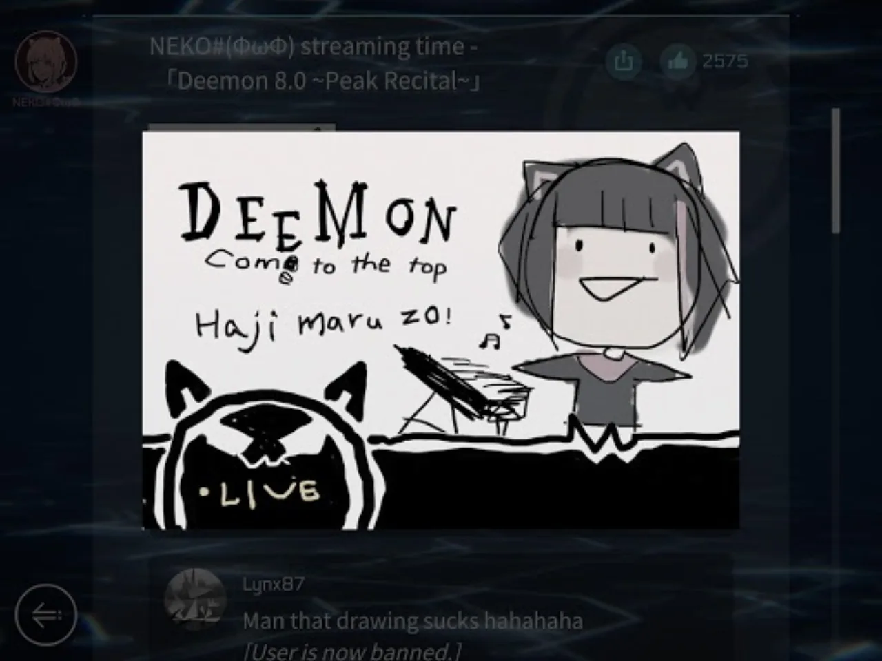 Cena do jogo Cytus II