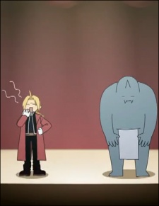 Cena do anime Hiromu Arakawa