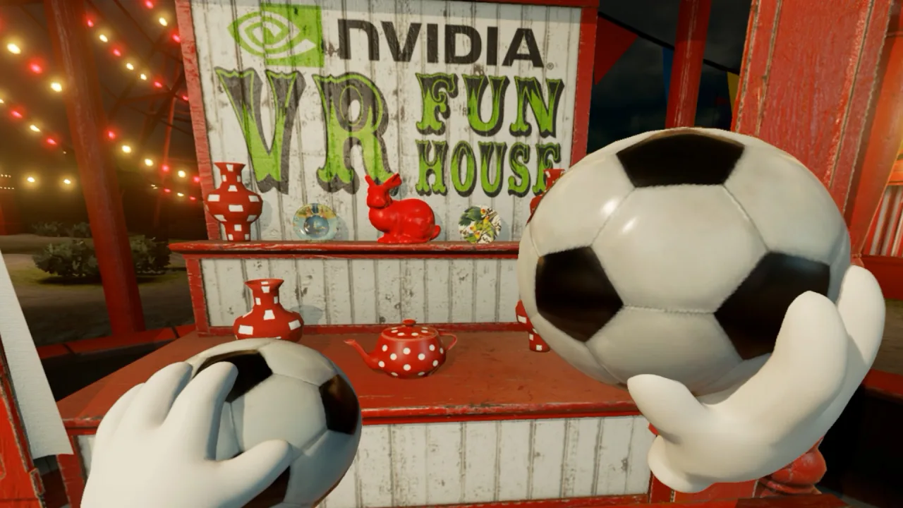 Cena do jogo Nvidia