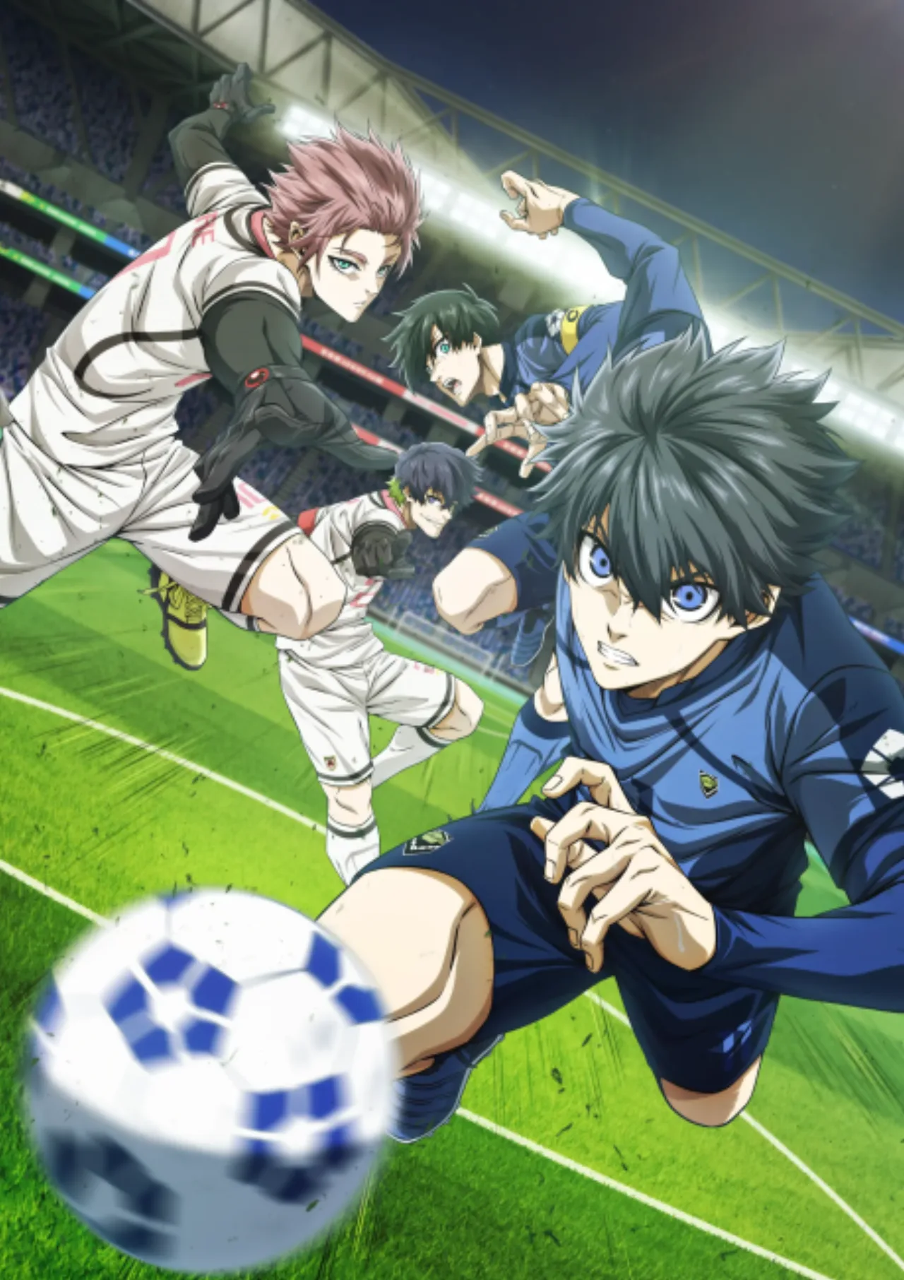 Cena do anime Blue Lock
