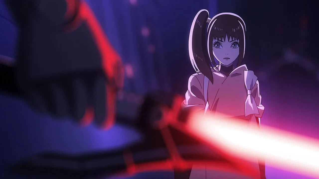 Imagem de Star Wars: Visions Presents – The Ninth Jedi — The Ninth Jedi: Como as novas luzes de sabre quebram 3 regras d