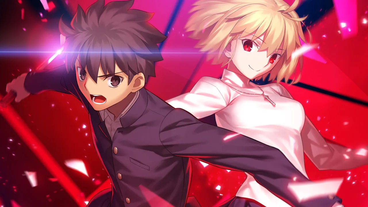 Cena do jogo Melty Blood: TWI-LUMINA
