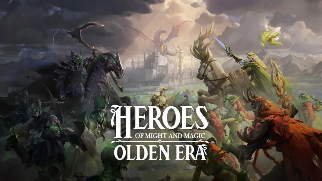 Cena do jogo Heroes of Might and Magic: Olden Era
