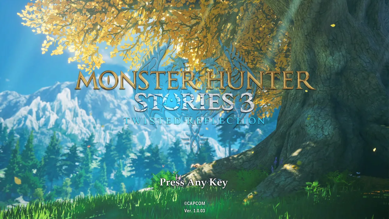 Cena do jogo Monster Hunter Stories 3