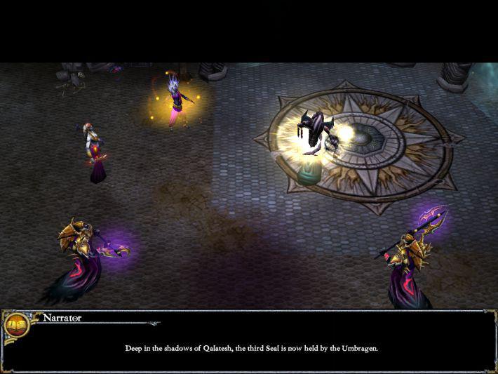 Cena do jogo Dungeons & Dragons